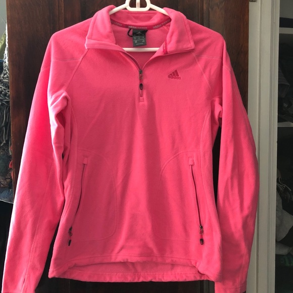 Pink adidas half zip - Picture 1 of 4